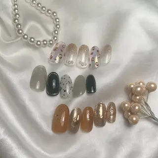 ネイル ネイルPetit Ribbonのネイルデザイン