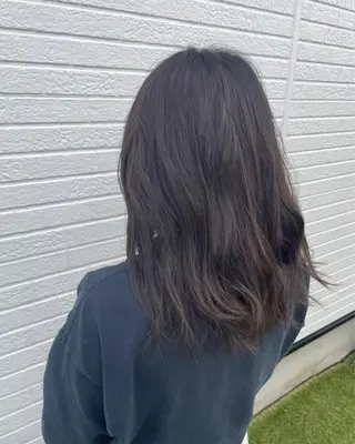 セミロング カラー ヘアアレンジ UNCHEL所属・鈴木 大和のヘアスタイル
