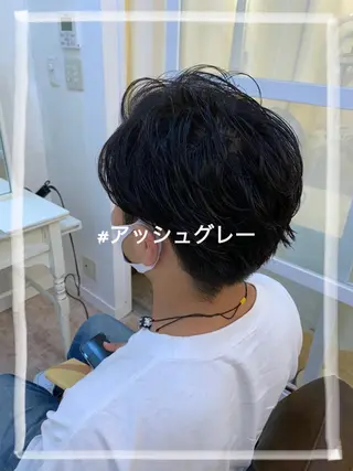 カラー メンズ 杉山 蒼汰のヘアスタイル