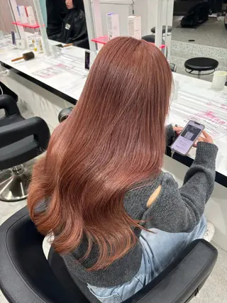 ロング Wカラー/暖色/べ ージュりく©︎🐝のヘアスタイル