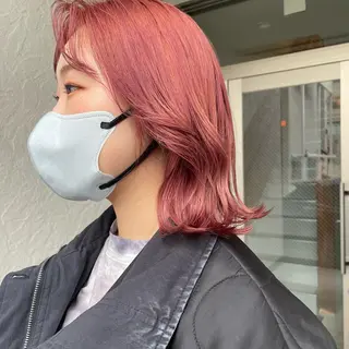 ミディアム カラー 🌼RIKA🌼レデ ィース専門💖のヘアスタイル