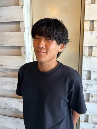 ショート 佐藤 ウィリアムのヘアスタイル