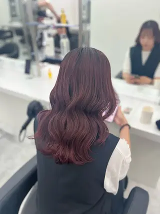 ロング カラー ヘアアレンジ 艶髪ハイトーン🫧 Kurehaのヘアスタイル