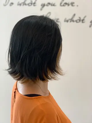 ショート カラー 中村 優太のヘアスタイル