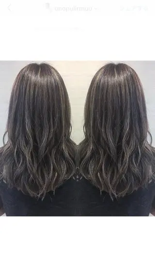 ロング カラー box mico. mutsumiのヘアスタイル