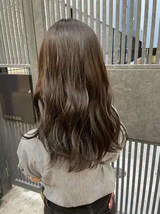 ミディアム カラー 縮毛矯正/髪質改善/ 石橋代智のヘアスタイル