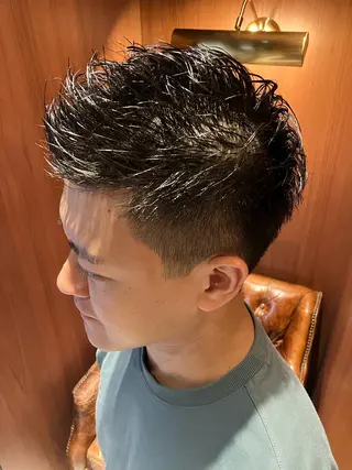ショート メンズ BroTokyo Barbershop 有楽町店所属・SAKI SAKIのヘアスタイル
