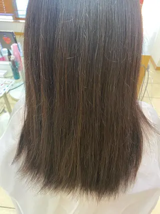 ロング カラー パーマ 金沢美容室 KUSHUKAのヘアスタイル