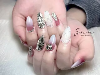 ネイル SUN nail上本町のネイルデザイン
