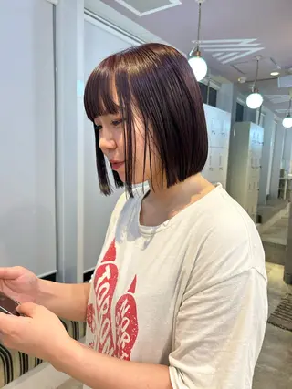 ショート カラー OLSEN D.B.A BALLOON HAIR所属・表参道OLSEN✂︎ nanamiのヘアスタイル