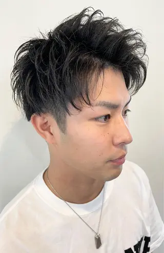 パーマ メンズ FLAGS YAMATOのヘアスタイル