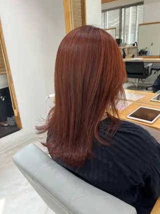 ロング カラー 【ニュアンスカラー・ 髪質改善】スズキカナのヘアスタイル