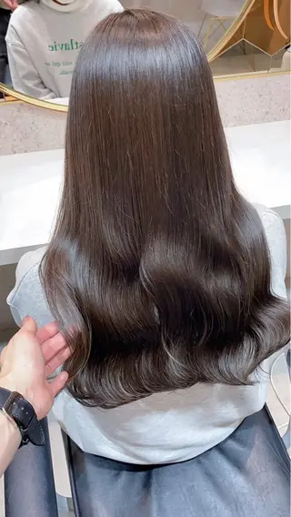 ロング カラー misaki/新宿/ 艶カラー/韓国ヘアのヘアスタイル
