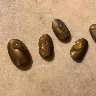 ネイル ゆびのさき所属・shiho /Petillantのネイルデザイン