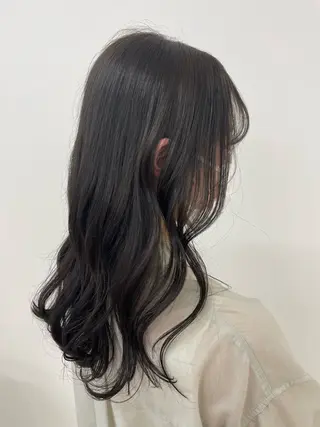 セミロング 齋藤 未夢のヘアスタイル