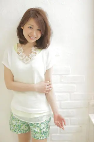 ミディアム Lolonois池田 代表 鍜治本颯太のヘアスタイル