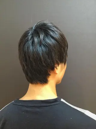 ショート メンズ 齋藤 らいのヘアスタイル