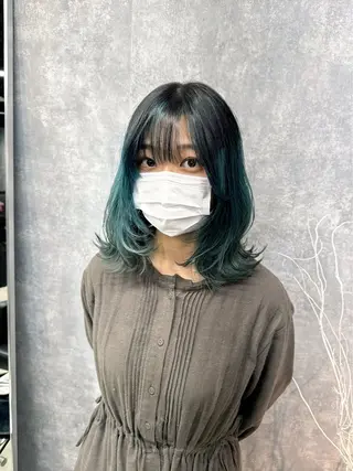 ミディアム 【.ico】心斎橋 飛田ゆうきのヘアスタイル