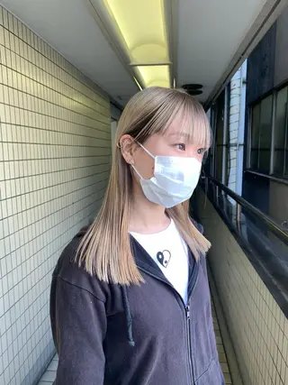 ミディアム カラー パーマ スパイキーショート/ メンズヘア/hugeのヘアスタイル