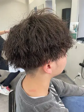 パーマ メンズ N-plants和泉府中店所属・彦野 真以のヘアスタイル