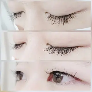 マツエク・マツパ ヘアークリエーションミーク本店所属・♢МИГ (ミーク)♢のマツエク・マツパデザイン