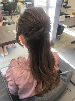 ロング 🌼渋谷韓国ヘア 桑尾幸奈🌼のヘアスタイル