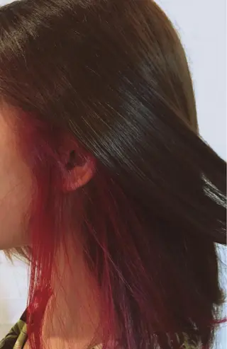 ミディアム カラー WAVE所属・西川 佑樹のヘアスタイル