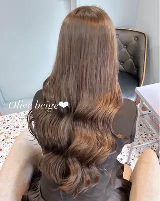 ロング 透明感カラー🫧 🎀美帆のヘアスタイル