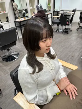 ミディアム cocotte🦋 miyuのヘアスタイル