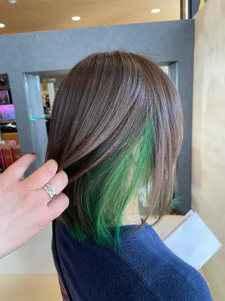 ミディアム 【髪質改善】 夏目結以のヘアスタイル