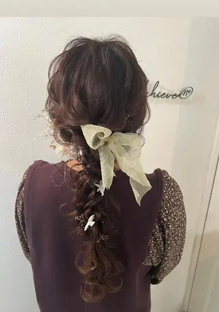 ヘアアレンジ Achieve 三ノ宮のヘアスタイル