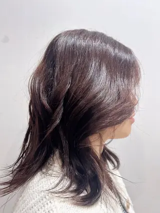 カラー ヘアアレンジ GLanz SHUのヘアスタイル