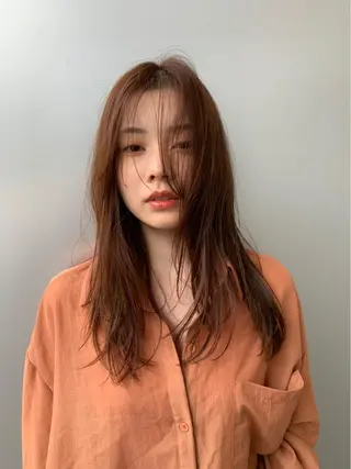 ロング カラー ケアカラー×髪質改善 🌙OKUBO🌙のヘアスタイル