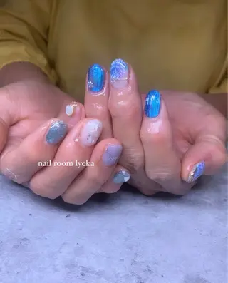 ネイル ﾈｲﾙﾙｰﾑﾘｯｶ 𝐦𝐚𝐲𝐮のネイルデザイン