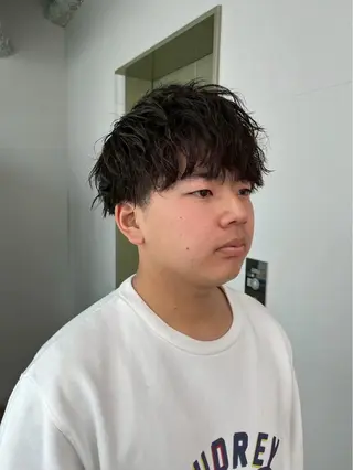 ショート パーマ メンズ 坂本響 メンズカット/パーマのヘアスタイル