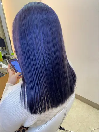 ミディアム カラー verde所属・ノザキ　カイシ /武蔵小山のヘアスタイル