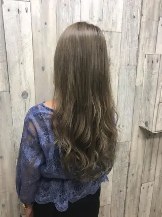 ロング カラー パーマ メンズ キッズ Forest. -髪質改善-のヘアスタイル