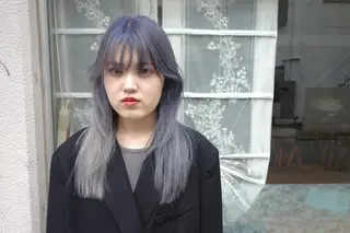 ミディアム カラー パーマ ヘアアレンジ メンズ キッズ ネイル マツエク・マツパ 🫧垢抜けヘア🫧 SHIORIのヘアスタイル