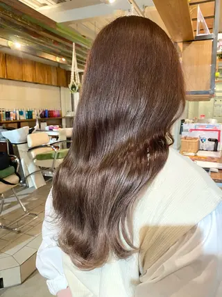 ロング faith hair apros.所属・白上 愛佳のヘアスタイル