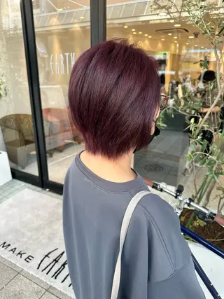 ショート EARTH岐阜所属・EARTH岐阜 林のヘアスタイル