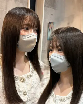 ロング 矢野 夢果のヘアスタイル