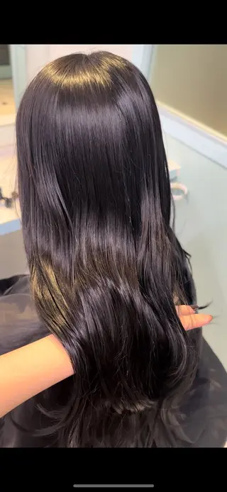 ロング カラー ♥️暖色モテカラ ー♥️由夏のヘアスタイル