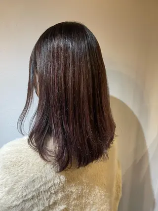 セミロング Aust hair  mico所属・縮毛、髪質改善 🌟ARISAのヘアスタイル