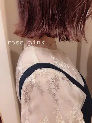 ショート カラー ヘアアレンジ 女性スタイリスト専門サロン Zina 天神所属・NANA/trend style🕊🍑のヘアスタイル