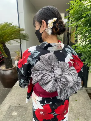 青とそら いしざかのヘアスタイル