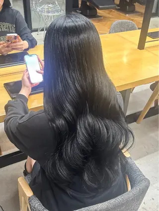 ロング カラー 艶カラー韓国ヘア🫧 【cocolo】🌟のヘアスタイル