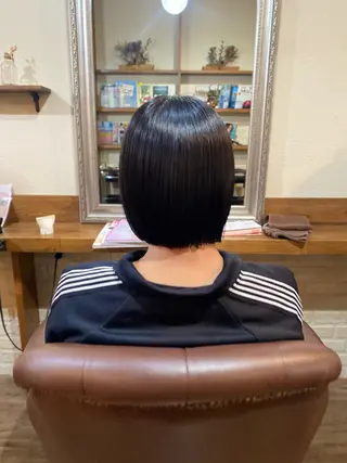 ショート Hair & Eyelash Riche所属・肥田 夕蘭のヘアスタイル