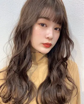 ロング カラー 🩷🍭中津・梅田 エリア🍬💜のヘアスタイル