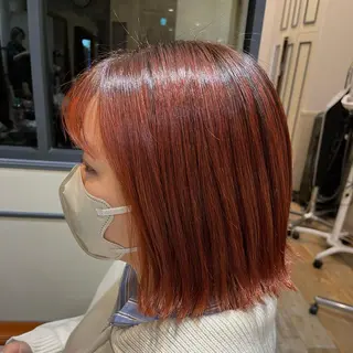 カラー 【eight宿河原】 すぎもとはづきのヘアスタイル