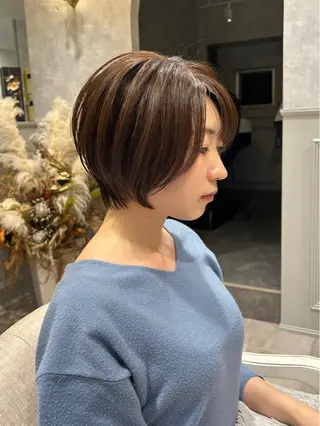 ショート SHISEI所属・小野 明日香のヘアスタイル